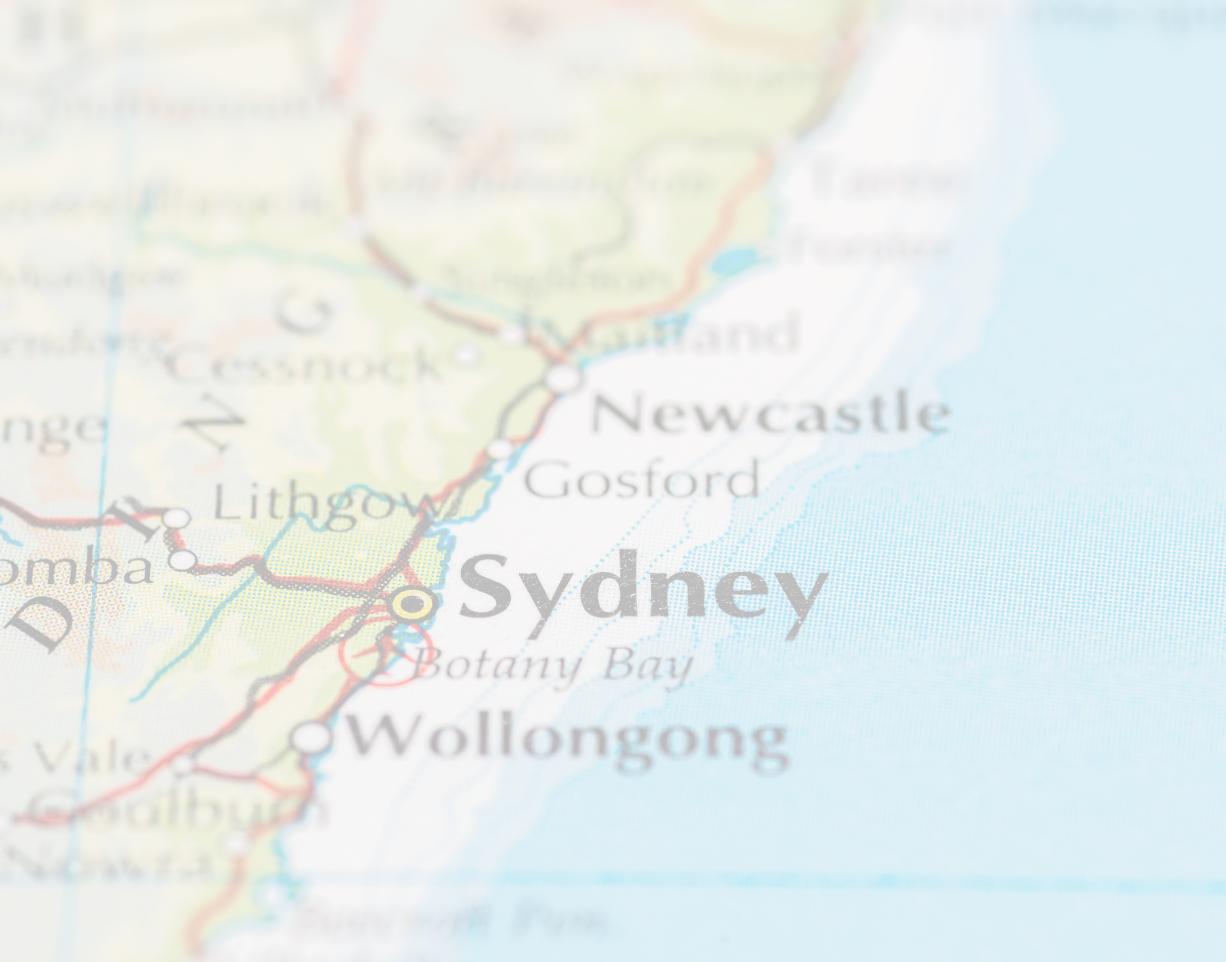 Sydney map